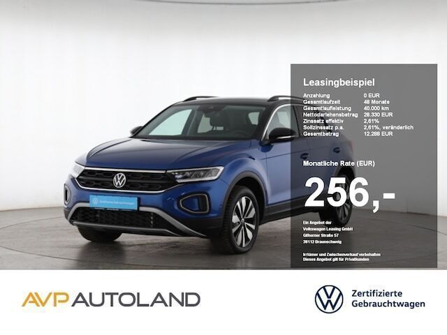 Ravennablau Gebraucht 2024 VW T-Roc Move SUV | 28.330 € (Superpreis) - Bild 1/4