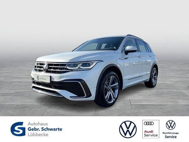 Weiß Gebraucht 2022 VW Tiguan R-line SUV | 31.890 € (Superpreis) - Bild 1/4