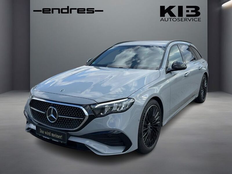 Alpingrauunilack Gebraucht 2024 Mercedes E220 Advanced Kombi | 50.990 € (Fairer Preis) - Bild 1/4