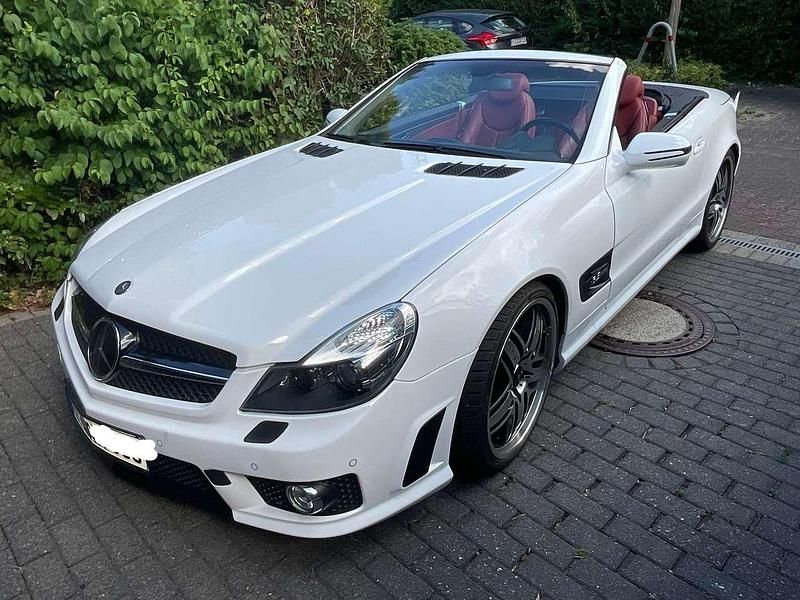Weiß Gebraucht 2002 Mercedes SL350 Cabrio | 19.000 € (Fairer Preis) - Bild 1/4