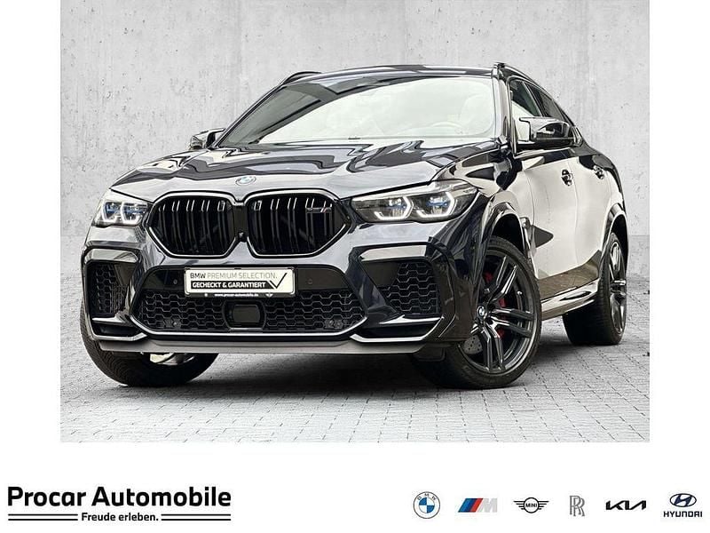 Schwarz Gebraucht 2022 BMW X6 M Performance SUV | 88.790 € (Fairer Preis) - Bild 1/4