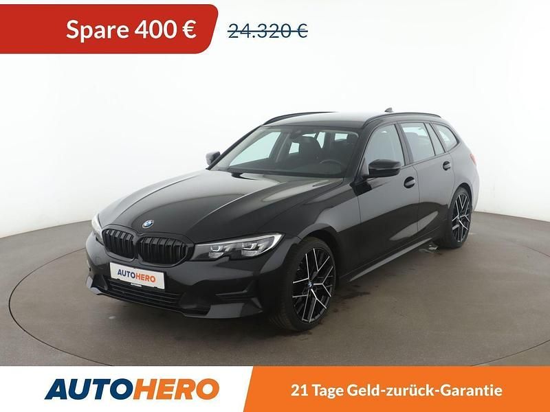 Schwarz Gebraucht 2021 BMW 318 Advantage Kombi | 23.920 € (Etwas zu teuer) - Bild 1/3