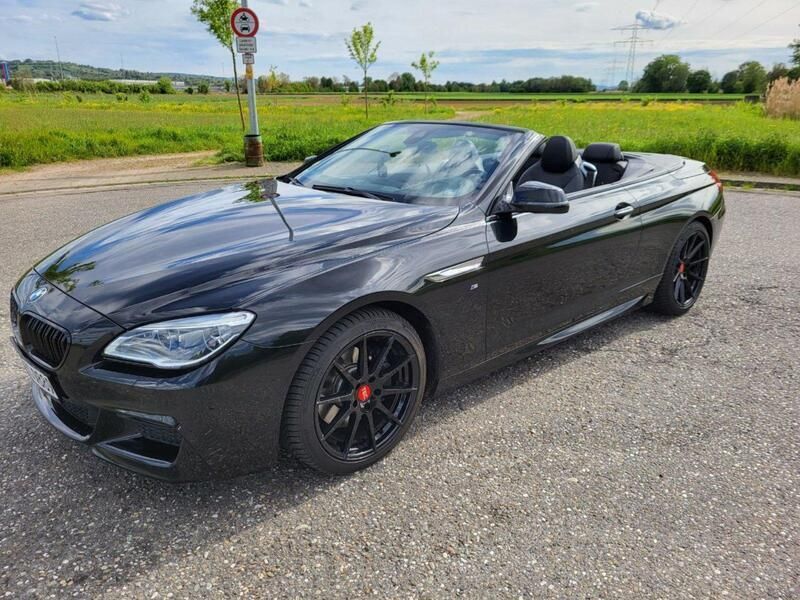 Schwarz Gebraucht 2016 BMW 640 Cabriolet Shadowline Cabrio | 35.900 € (Etwas zu teuer) - Bild 1/4