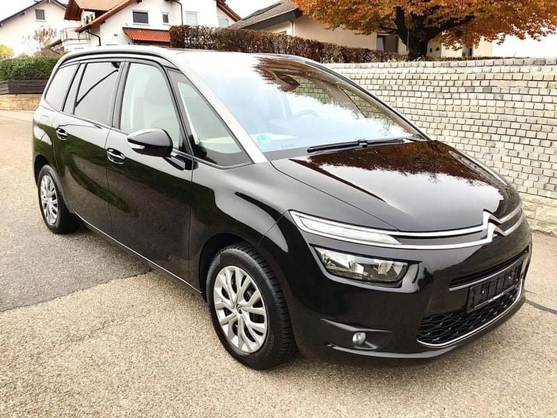 Schwarz Gebraucht 2016 Citroën Grand C4 Picasso Van / Kleinbus | 7.650 € (Superpreis) - Bild 1/4