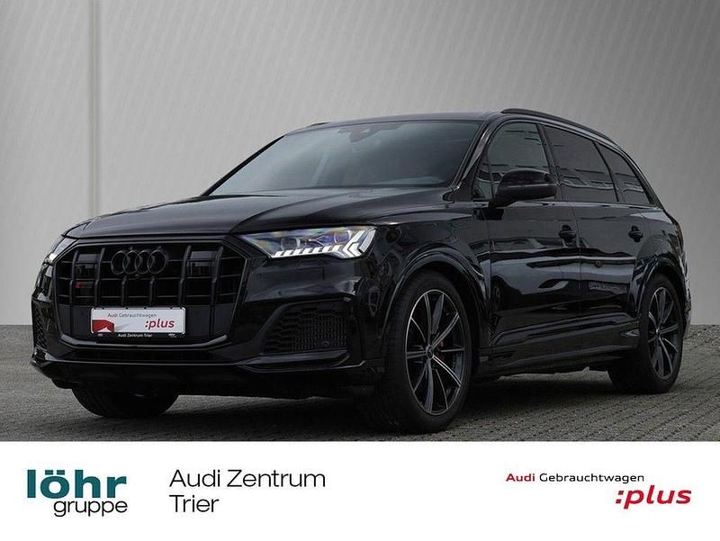 Mythosschwarz metallic Gebraucht 2022 Audi SQ7 Competition SUV | 70.980 € (Guter Preis) - Bild 1/4