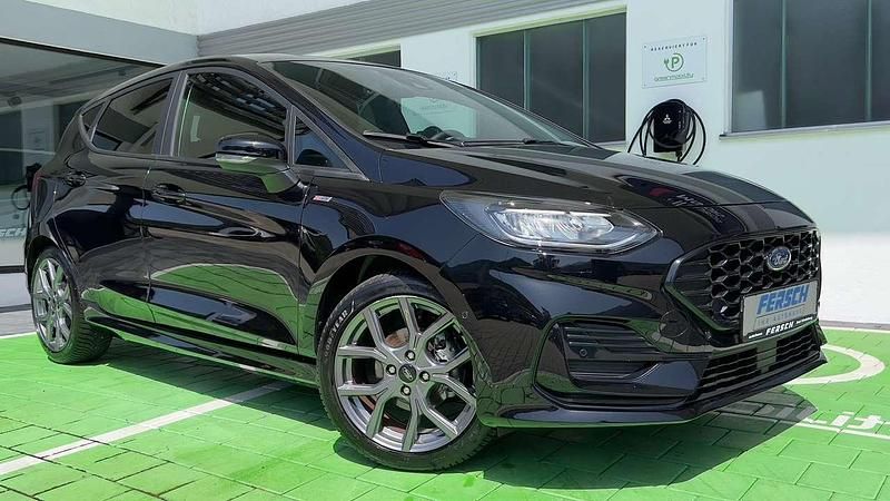 Schwarz Gebraucht 2023 Ford Fiesta ST-Line Kleinwagen | 16.950 € (Guter Preis) - Bild 1/4