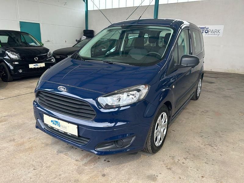Blau Gebraucht 2015 Ford Tourneo Courier Ambiente Van / Kleinbus | 7.980 € (Guter Preis) - Bild 1/4