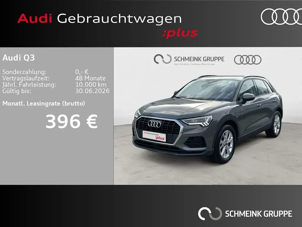 Gebraucht Audi Q3 Basis 150 PS (110 kW) 2025 Chronosgrau metallic SUV
