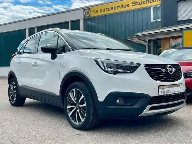 Gebraucht Opel Crossland X 110 PS (80 kW) 2019 Weiß SUV
