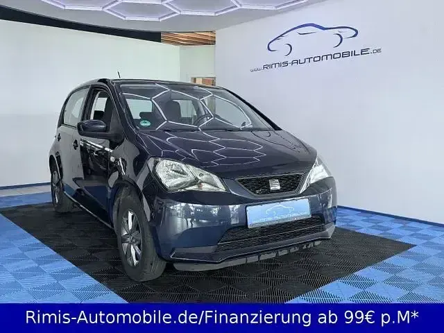 Gebraucht Seat Mii I-Tech 75 PS (55 kW) 2015 Blau Kleinwagen