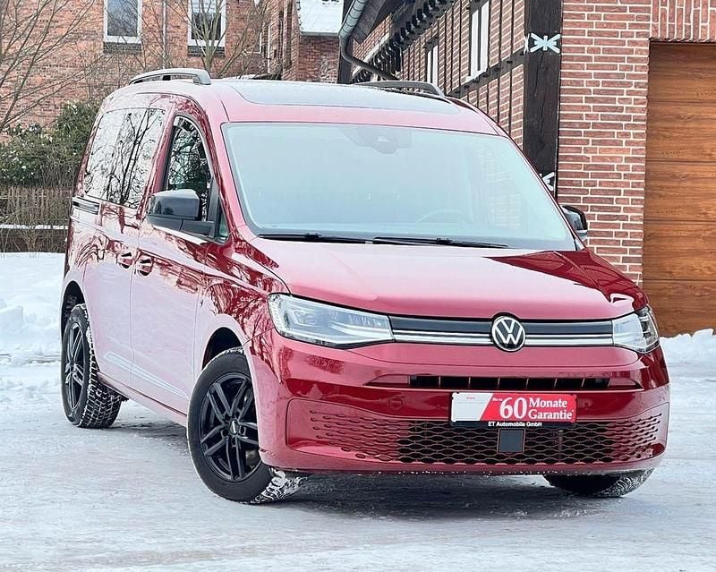 Rot Gebraucht 2021 VW Caddy Move Van / Kleinbus | 26.499 € (Superpreis) - Bild 1/4