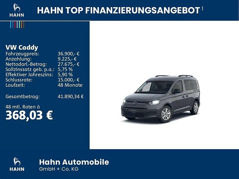 Neu VW Caddy Life 122 PS (89 kW) 2025 Pure grey Van / Kleinbus