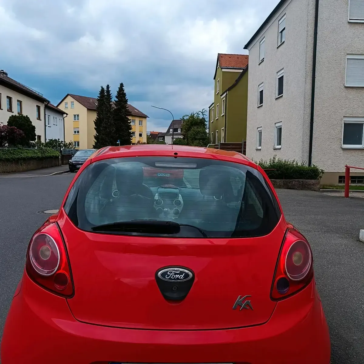 Używany Ford Ka 69 KM (50 kW) 2009 Czerwony Hatchback