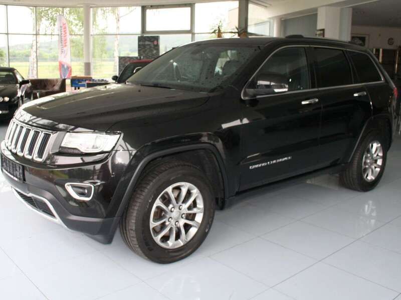 Brillant black (perleffekt) Gebraucht 2016 Jeep Grand Cherokee Limited SUV | 20.540 € (Guter Preis) - Bild 1/4