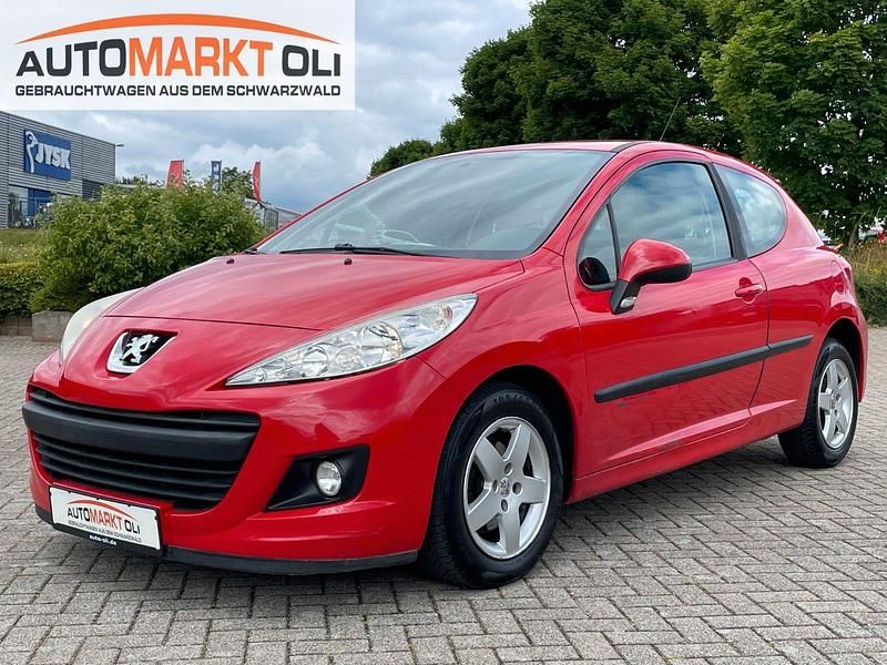 Rot Gebraucht 2009 Peugeot 207 Tendance Kleinwagen | 490 € (Superpreis) - Bild 1/4