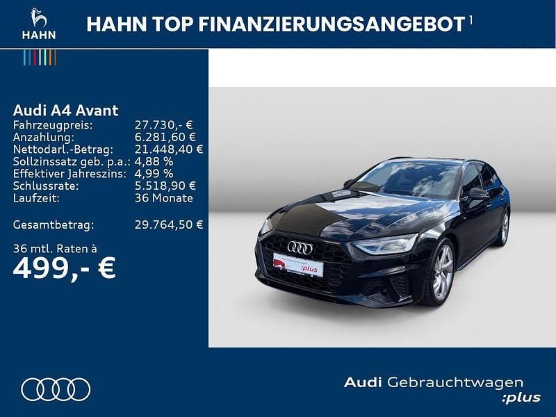 Gebraucht Audi A4 S-Line 231 PS (169 kW) 2020 Mythosschwarz metallic Kombi