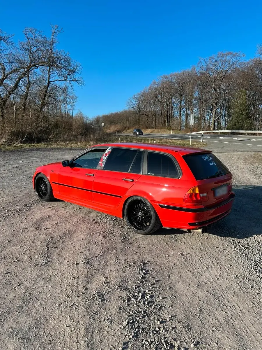 Gebraucht BMW 316 Shadowline 115 PS (84 kW) 2005 Rot Kombi