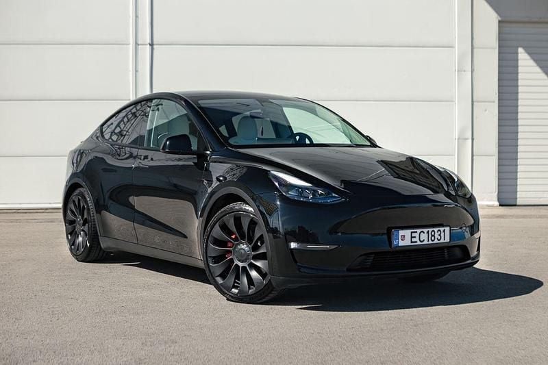 Brugt Tesla Model Y Performance 320 kW (436 HK) 2023 Sort SUV