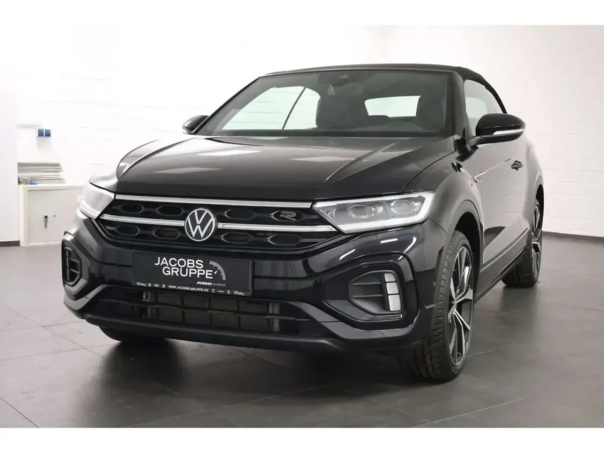 Gebraucht VW T-Roc Cabriolet Style 150 PS (110 kW) 2025 Schwarz Cabrio