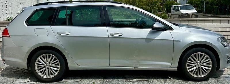 Reflexsilber metallic Gebraucht 2015 VW Golf VII Cup Kombi | 7.500 € (Superpreis) - Bild 1/4