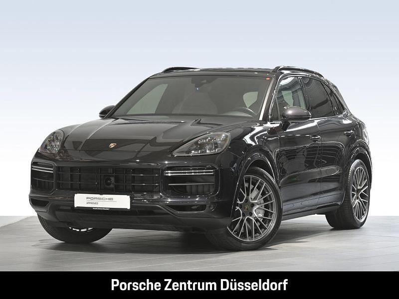 Tiefschwarzmetallic Gebraucht 2018 Porsche Cayenne Turbo SUV | 77.900 € (Fairer Preis) - Bild 1/4