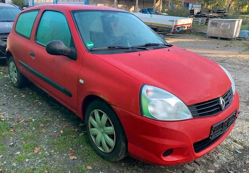 Gebraucht Renault Clio II Campus 2009 Rot Kleinwagen