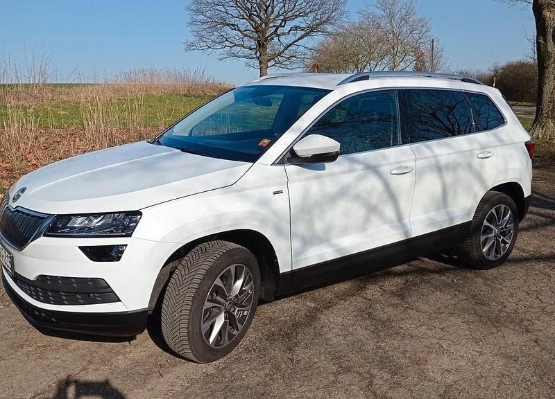 Gebraucht Skoda Karoq Clever 110 PS (80 kW) 2022 Weiß SUV