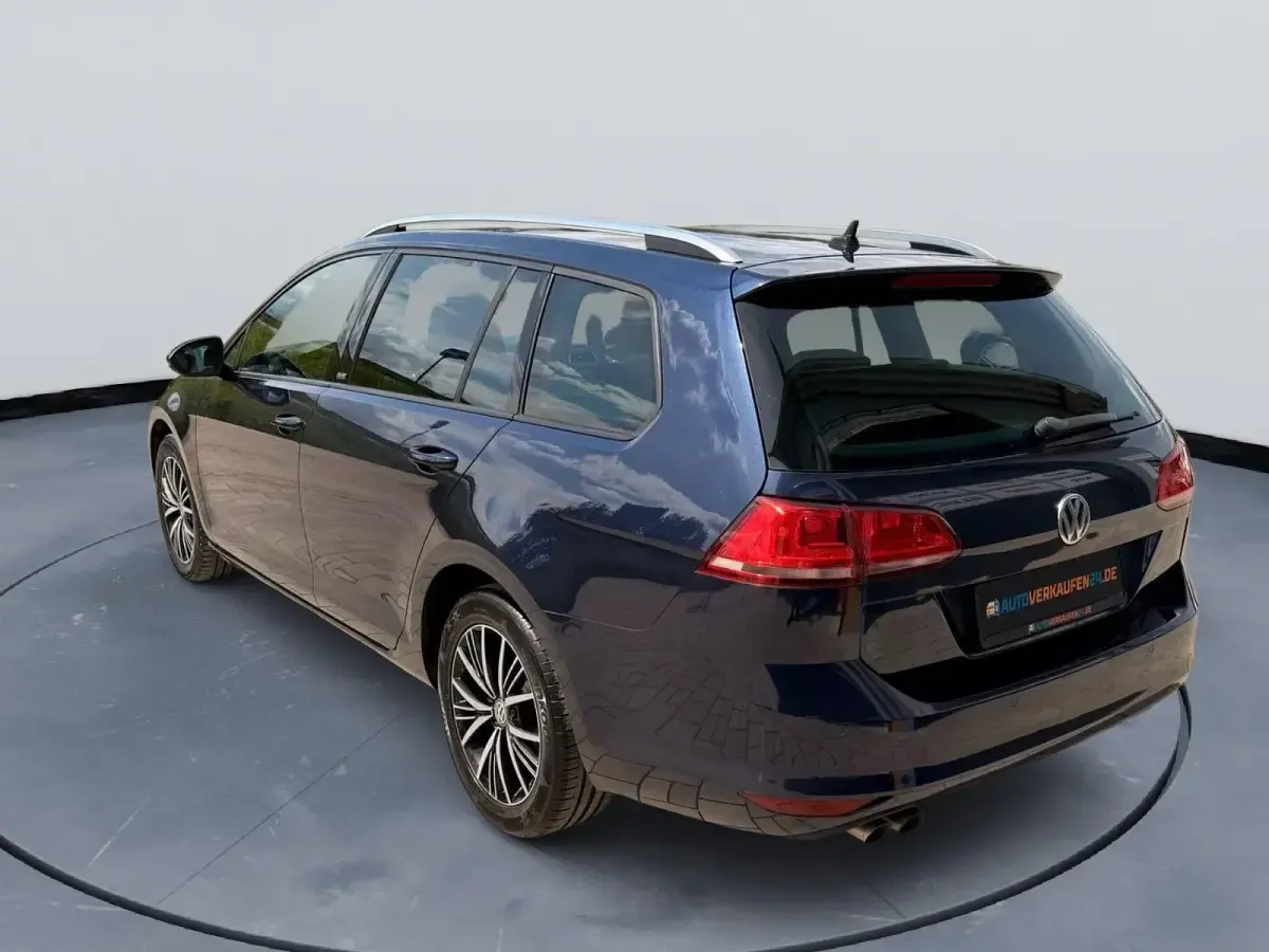 Usata VW Golf VII Allstar 150 CV (110 kW) 2017 Blu Station wagon