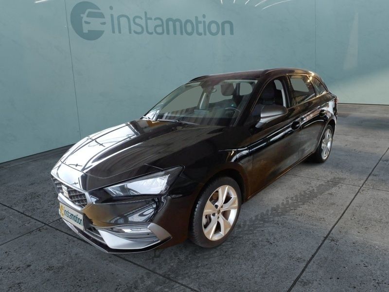 Gebraucht Seat Leon FR 204 PS (150 kW) 2022 Schwarz Van / Kleinbus