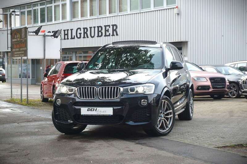 Carbonschwarz metallic Gebraucht 2016 BMW X3 M Sport SUV | 23.950 € (Fairer Preis) - Bild 1/4