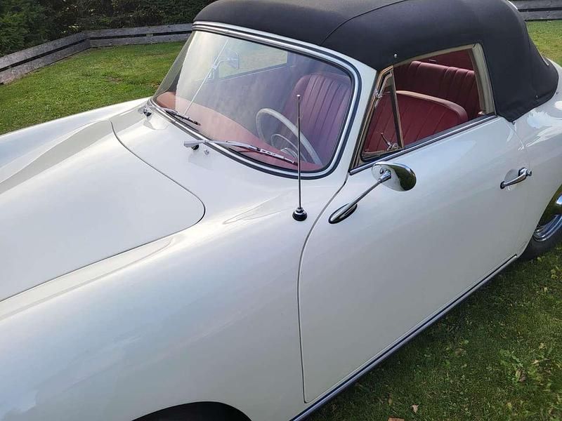 Brugt Porsche 356 75 HK (55 kW) 1958 Hvid Cabriolet
