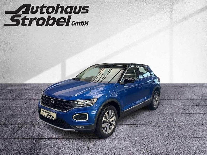Gebraucht VW T-Roc Style 150 PS (110 kW) 2021 Ravennablau metallic SUV