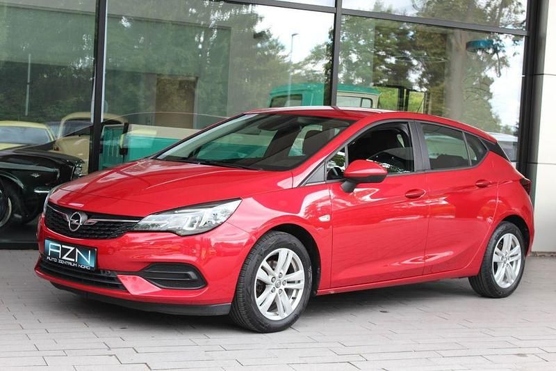 Rot Gebraucht 2021 Opel Astra Edition Limousine | 13.995 € (Guter Preis) - Bild 1/4