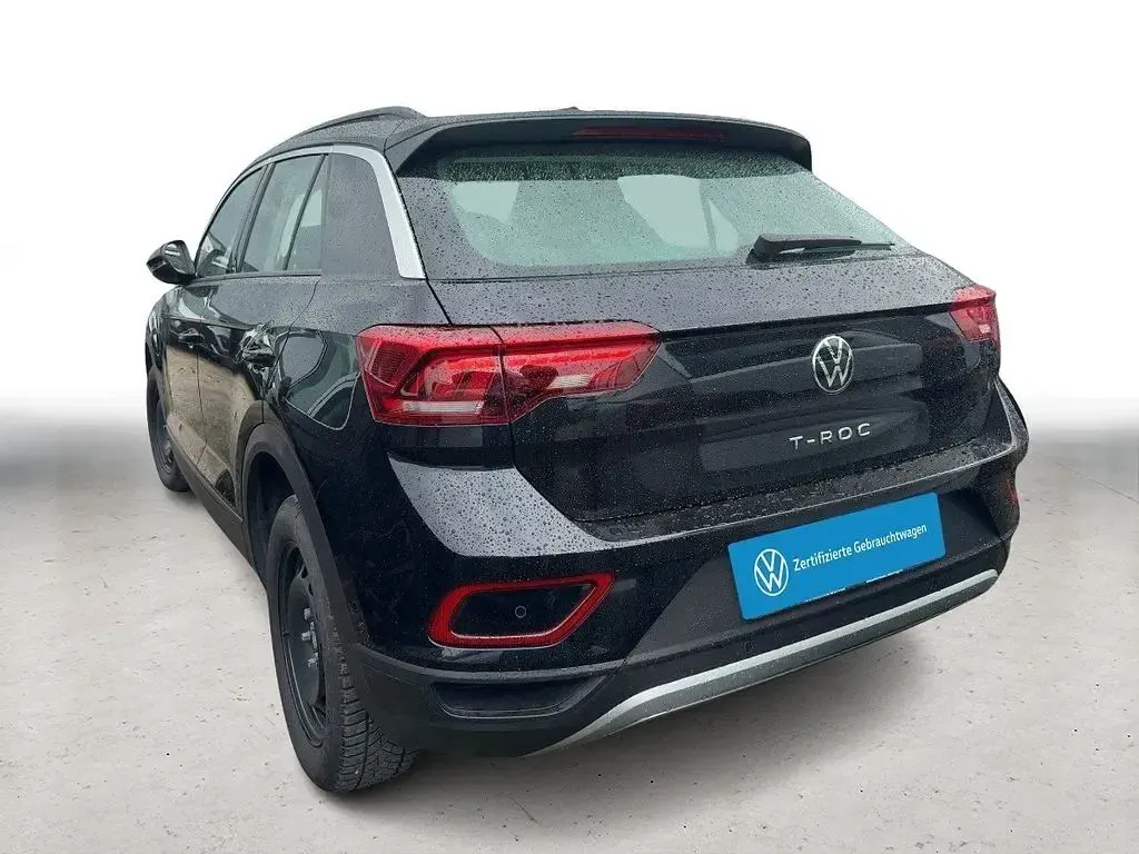Gebraucht VW T-Roc Life 110 PS (80 kW) 2023 Schwarz SUV