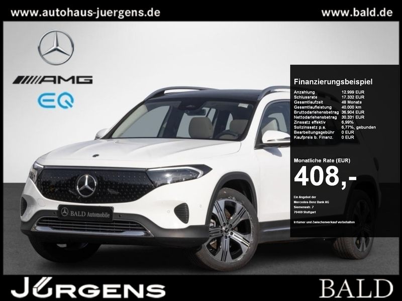 Polarweiss Gebraucht 2024 Mercedes EQB350 Progressive SUV | 43.490 € (Teuer) - Bild 1/4