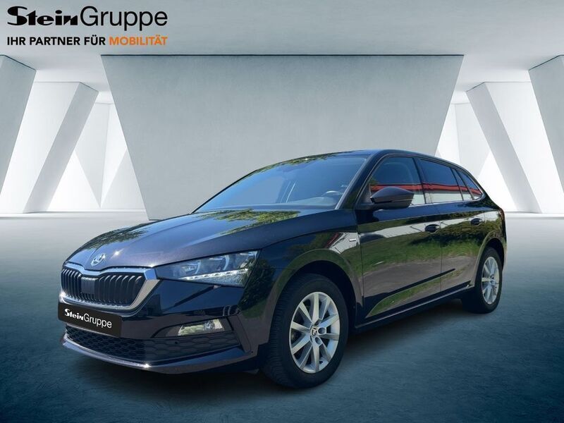 Schwarz Gebraucht 2022 Skoda Scala Ambition Kleinwagen | 17.740 € (Guter Preis) - Bild 1/4