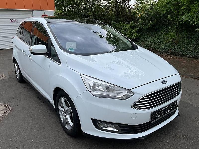 Gebraucht Ford C-MAX Titanium 125 PS (91 kW) 2016 Weiß Van / Kleinbus