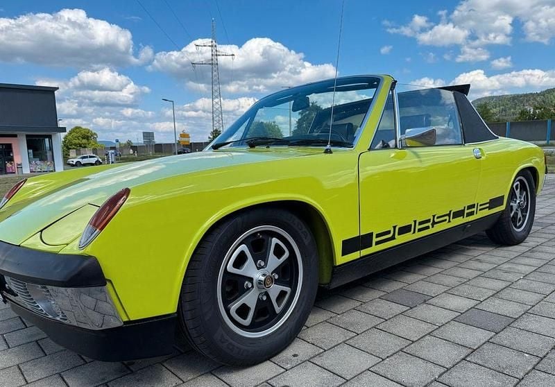 Grün Gebraucht 1974 Porsche 914 Cabrio | 49.500 € - Bild 1/4