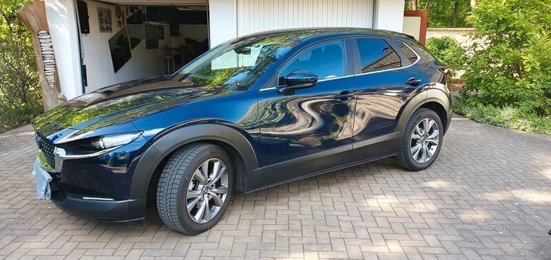 Blau Gebraucht 2022 Mazda CX-30 Selection SUV | 20.330 € (Guter Preis) - Bild 1/4