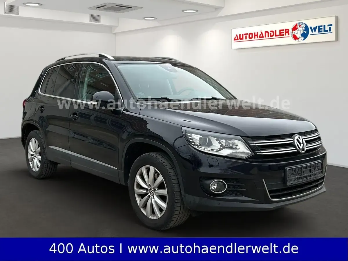 Brugt VW Tiguan 184 HK (135 kW) 2015 Sort SUV