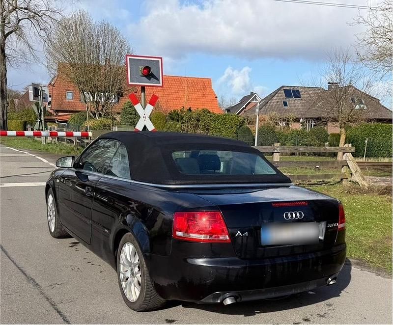 Gebraucht Audi A4 Cabriolet 150 PS (110 kW) 2008 Schwarz Cabrio