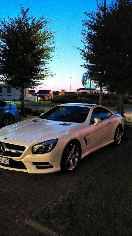 Weiß Gebraucht 2013 Mercedes SL63 AMG AMG Cabrio | 41.950 € - Bild 1/4