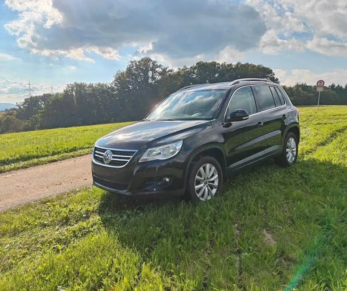 Gebraucht VW Tiguan Team 150 PS (110 kW) 2009 Schwarz SUV