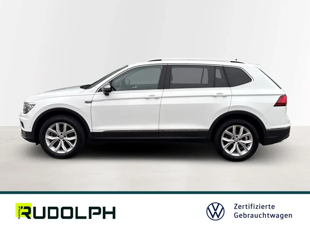 Gebraucht VW Tiguan Allspace Highline 245 PS (180 kW) 2019 Pure white SUV