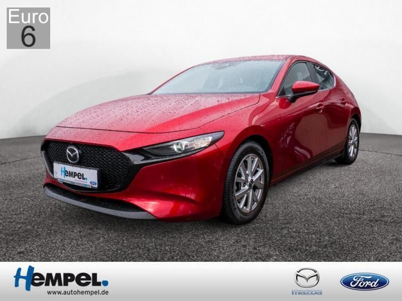Obsidiangrau Gebraucht 2019 Mazda 3 Selection Limousine | 16.890 € (Fairer Preis) - Bild 1/4
