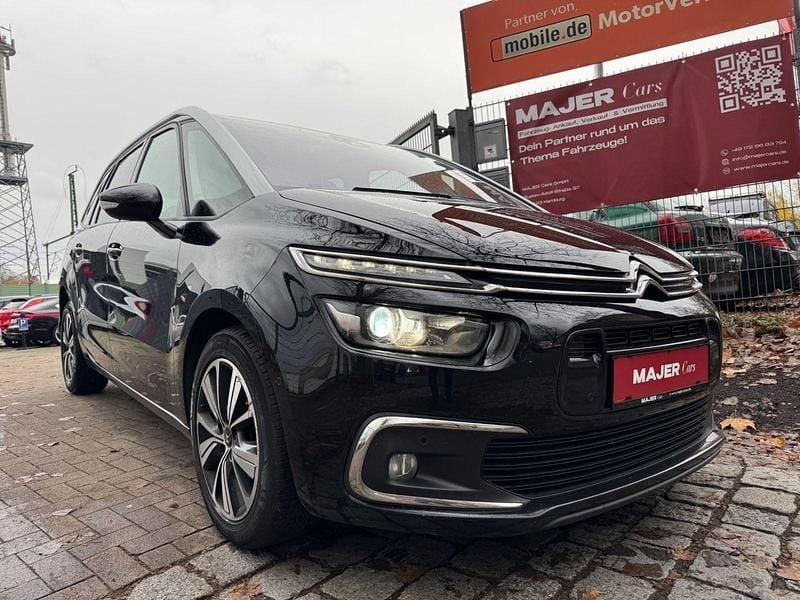 Schwarz Gebraucht 2018 Citroën Grand C4 Picasso SELECTION Van / Kleinbus | 17.890 € (Etwas zu teuer) - Bild 1/3