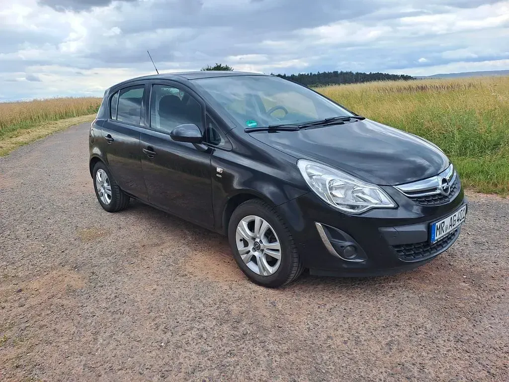 Gebraucht Opel Corsa Satellite 101 PS (74 kW) 2011 Schwarz Kleinwagen