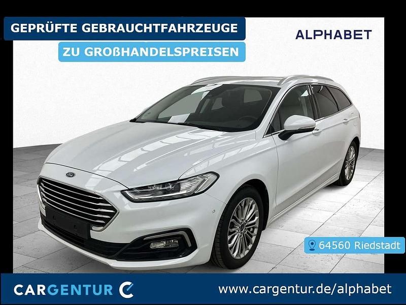 Frost weiss Gebraucht 2021 Ford Mondeo Titanium Kombi | 12.997 € (Superpreis) - Bild 1/2
