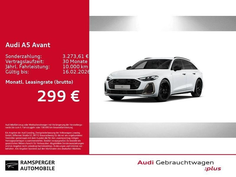 Gebraucht Audi A5 Edition .1 204 PS (150 kW) 2025 Weiß (gletscherweiß metallic) Kombi