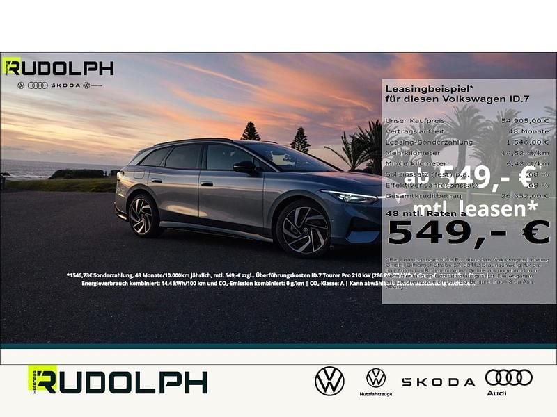 Uranograu Neu 2025 VW ID.7 Pro Kombi | 54.905 € (Superpreis) - Bild 1/4